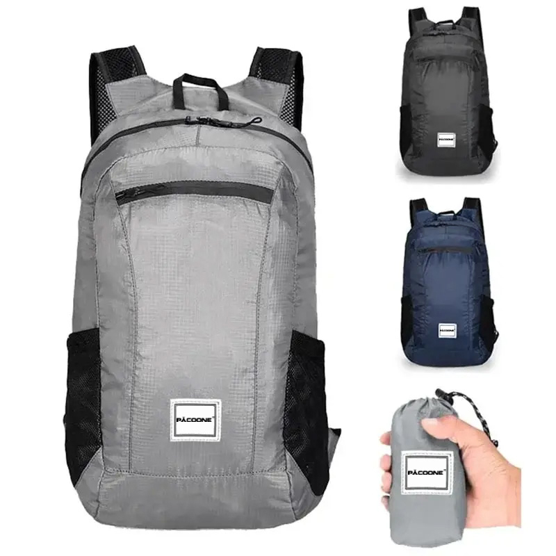Foldable Backpack Small - Açık yürüyüş çantası 20L hafif taşınabilir