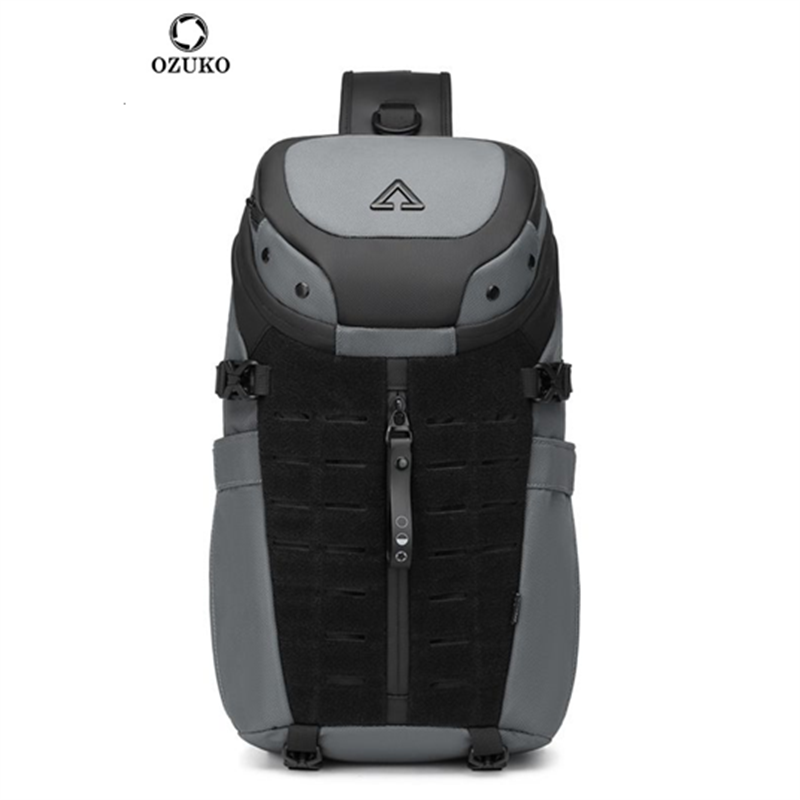 Travel Backpack Anti Theft - Ozuko Göğüs Çantası Çapraz Çanta Erkekler