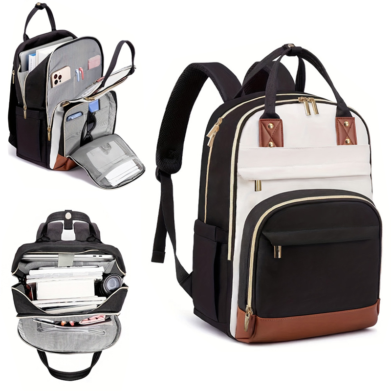 Fashion Backpack Women - Havayolu şirketi tarafından tasarlanan ayarlanabilir omuz