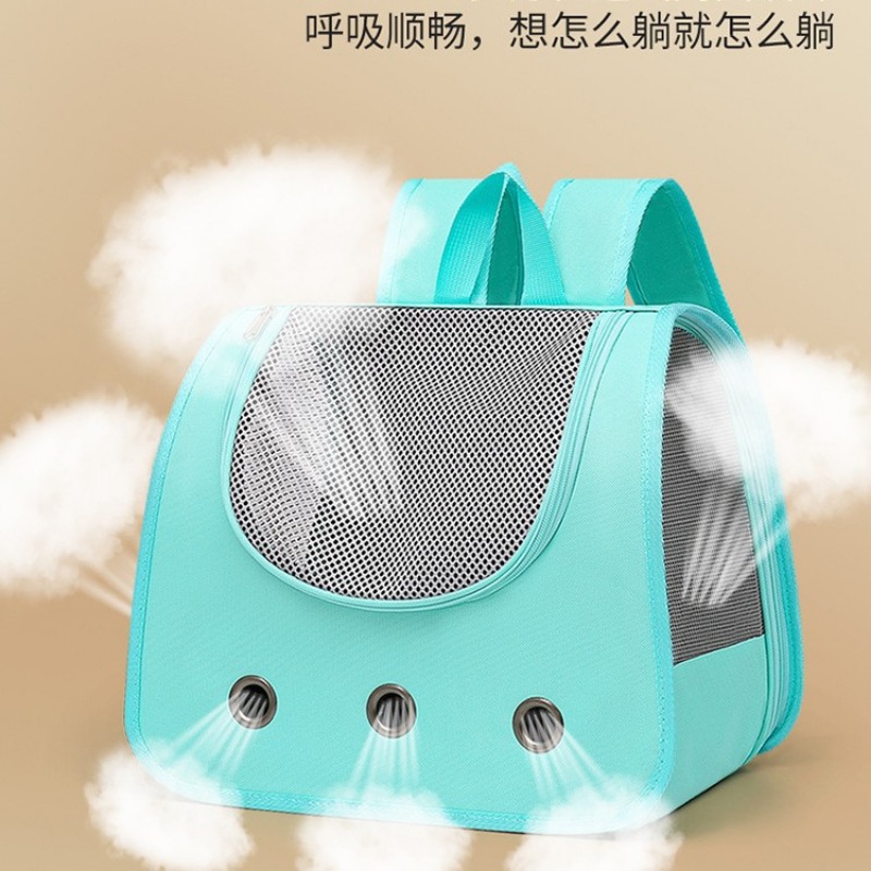 Foldable Backpack Small - Katlanabilir Nefes Alabilen Evcil Hayvan Çantası