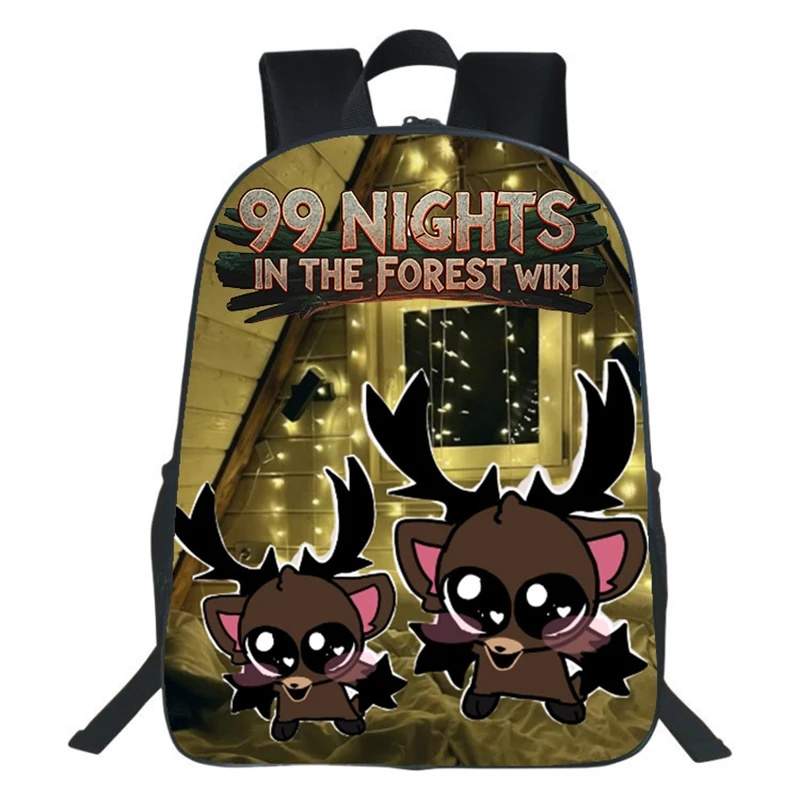 School Backpack Teen - 99 Geceler Ormanda Oyun Sırt Çantası