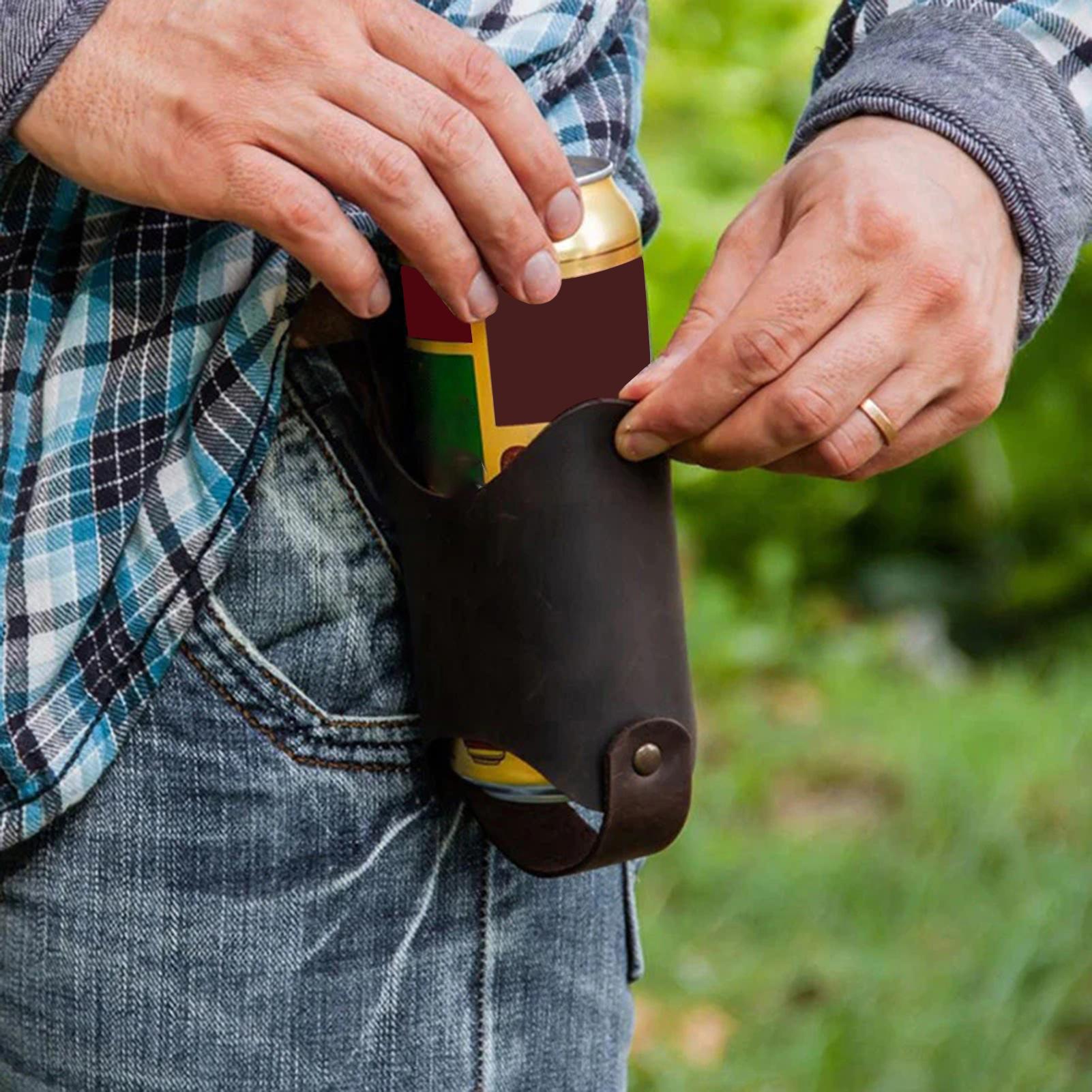 PU Deri Bira Şişesi Bel Çantas - Hydration Pack Outdoor incelemesi ve fiyatı