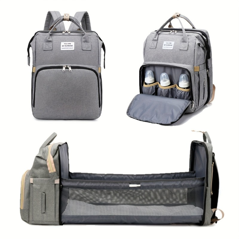 Şık Katlanabilir Bebek Beşiği  - Backpack Diaper Bag incelemesi ve fiyatı