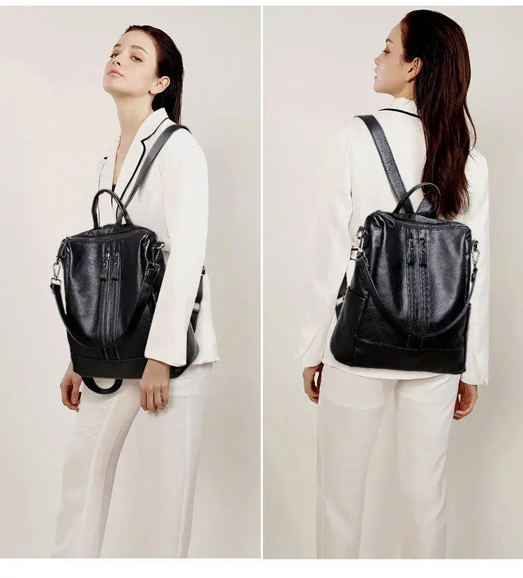Kadın Yumuşak Deri Sırt Çantas - Canvas Backpack Casual incelemesi ve fiyatı
