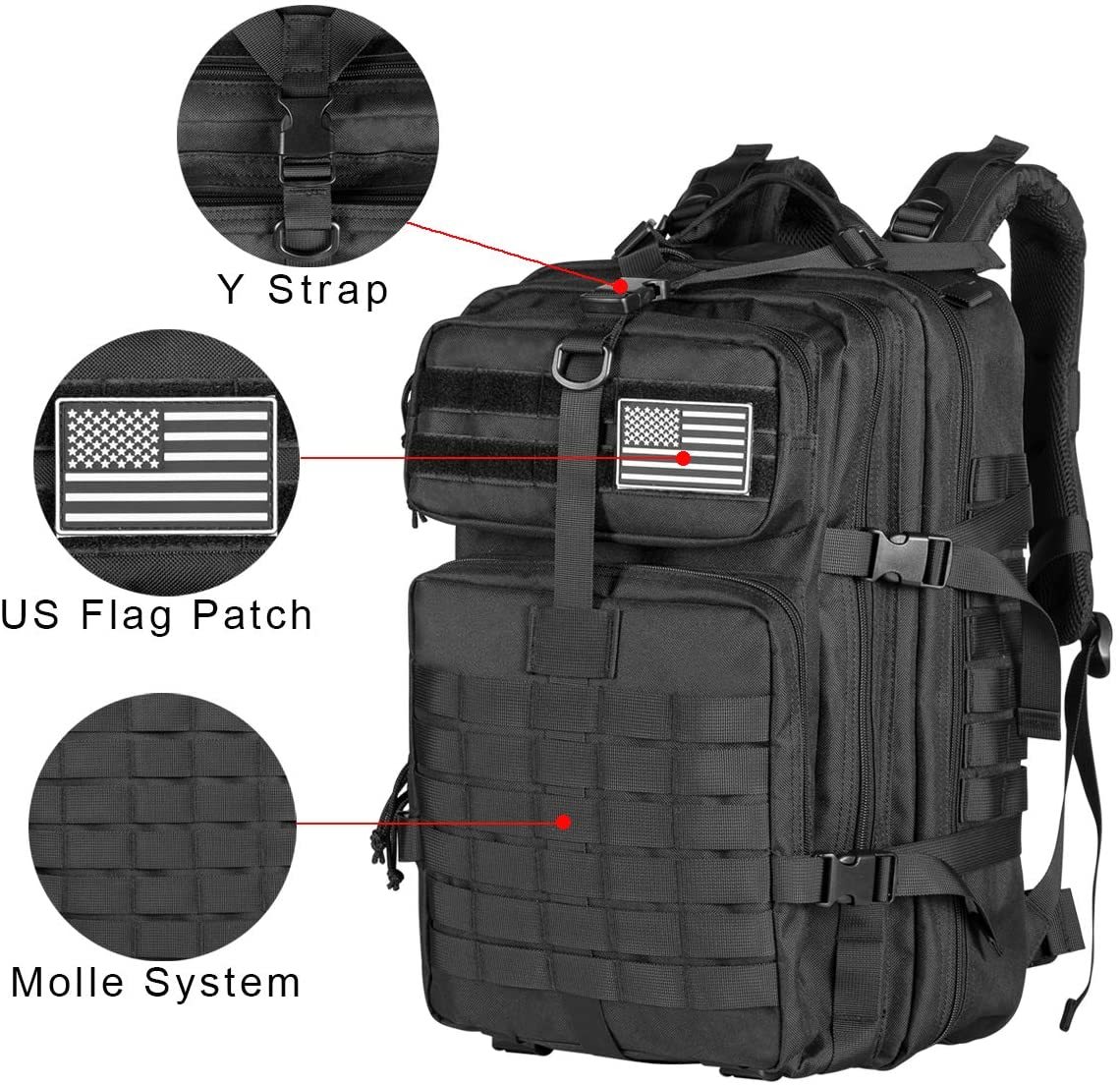 AA 60L Ordu Askeri Taktik Sırt - Urban Backpack Tactical incelemesi ve fiyatı