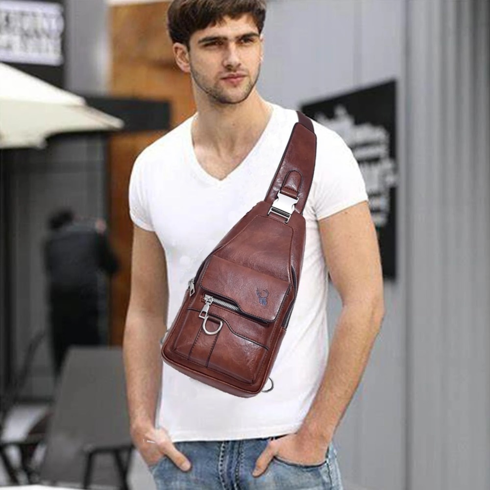 Erkekler için askılı çanta, ça - Sling Backpack Shoulder incelemesi ve fiyatı