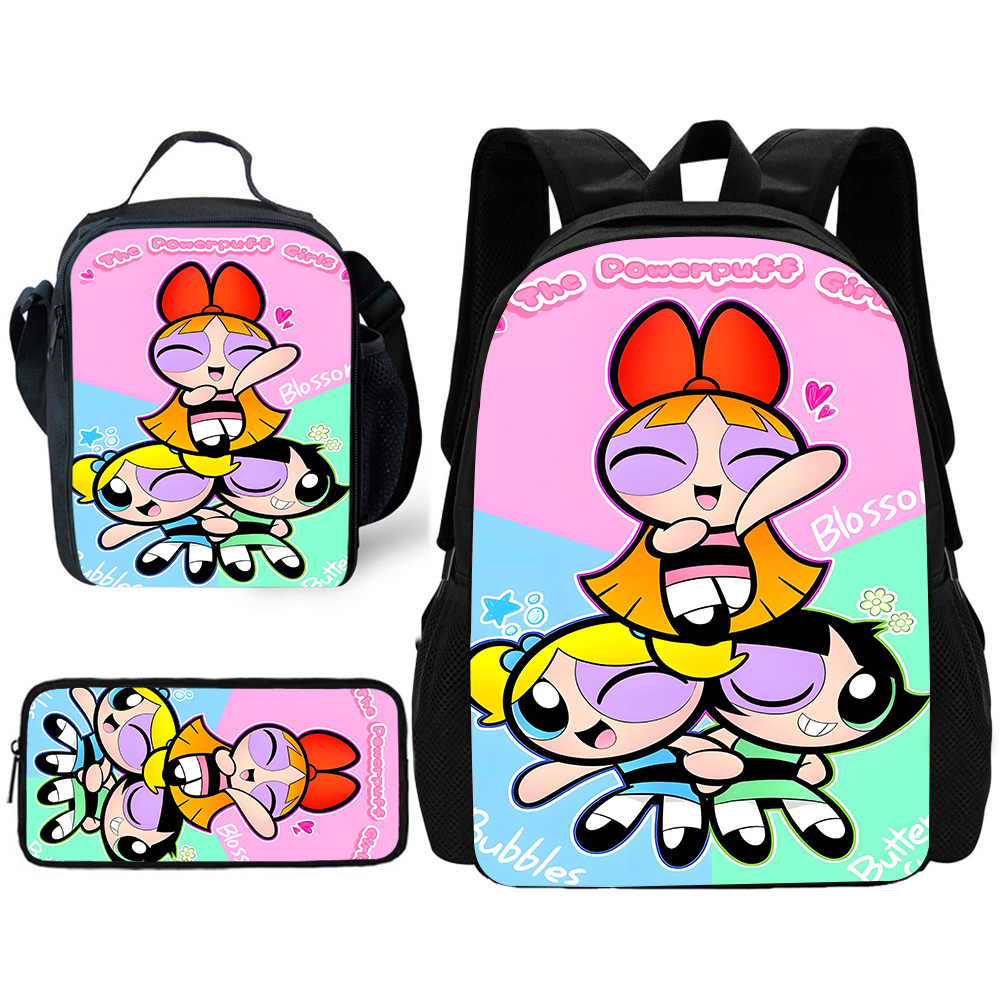 Çocuk sevimli Anime Powerpuffs - School Backpack Teen incelemesi ve fiyatı