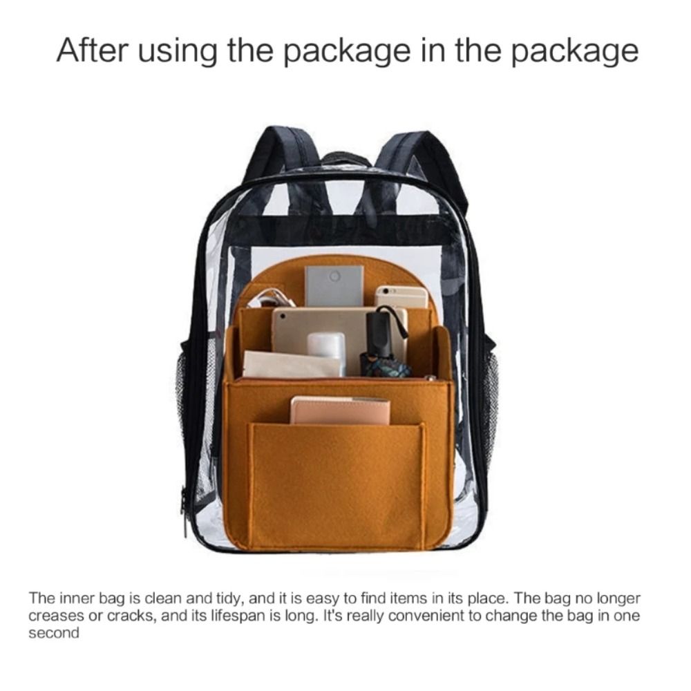 Makyaj Organizatör Keçe Ekleme - Backpack Insert Organizer incelemesi ve fiyatı