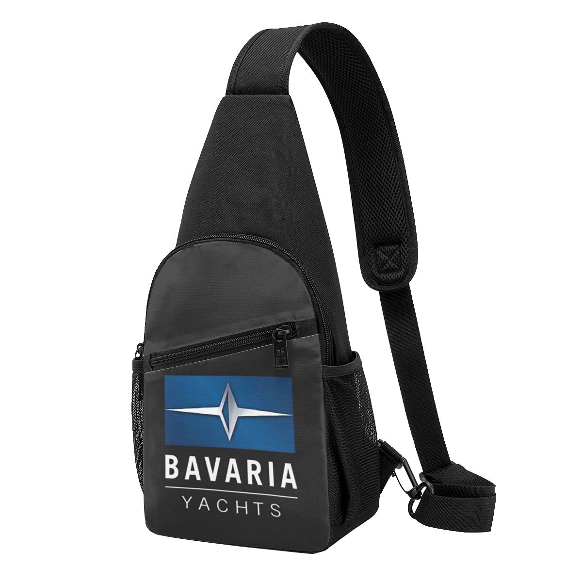 Bavaria Yachts Mavi Gümüş Logo - Sling Backpack Shoulder incelemesi ve fiyatı